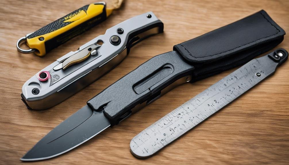 compact fishing knife features