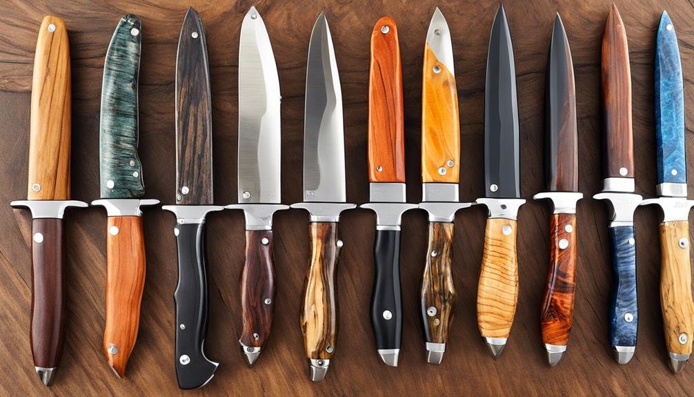 customized fishing knife handles