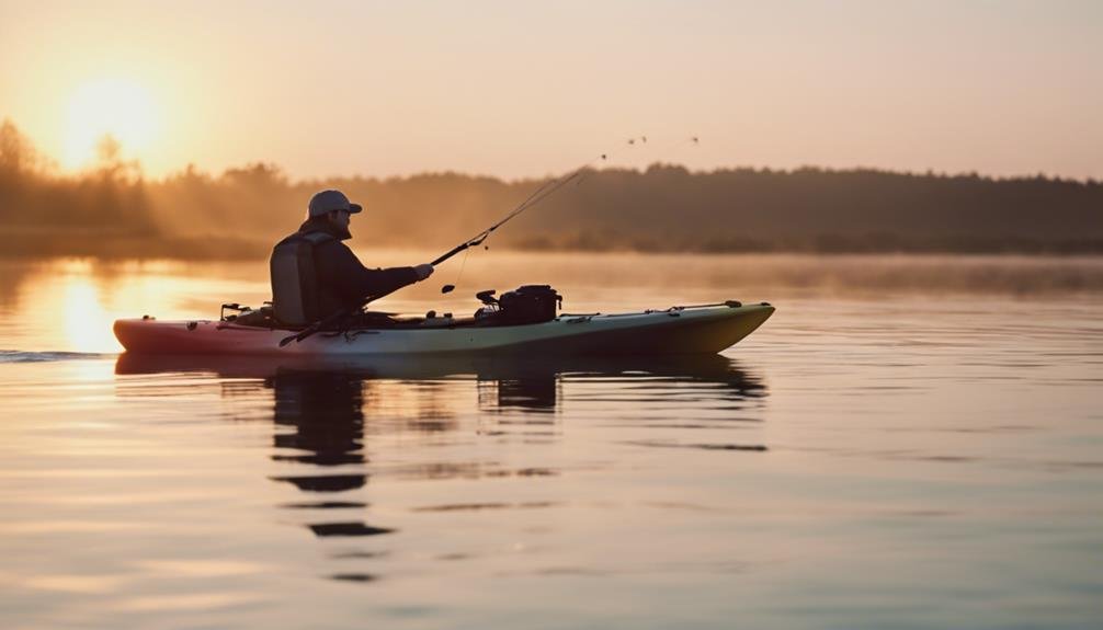 fishing with motorized kayaks