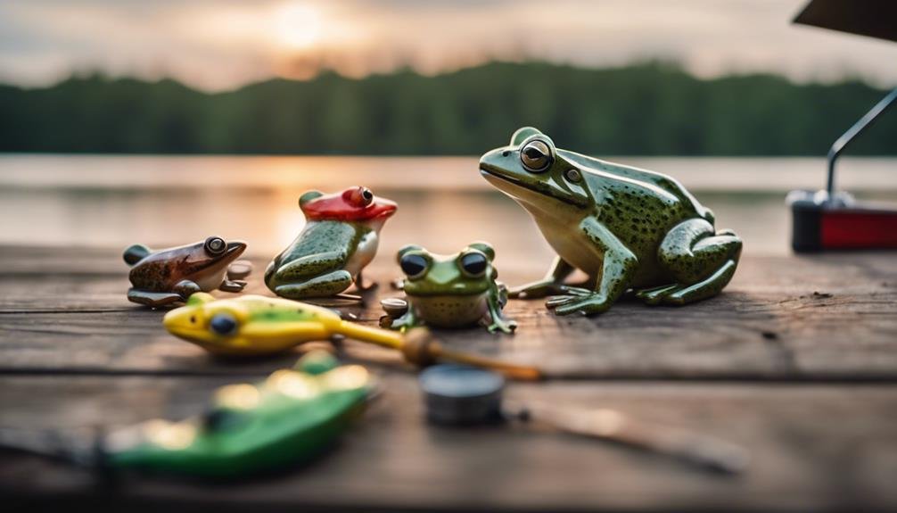 frog lure selection advice