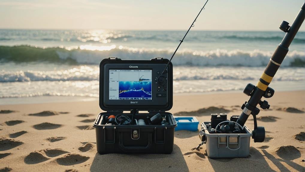 fishing from the shore