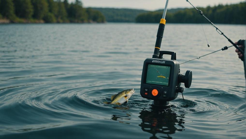 fishing rig for locating fish