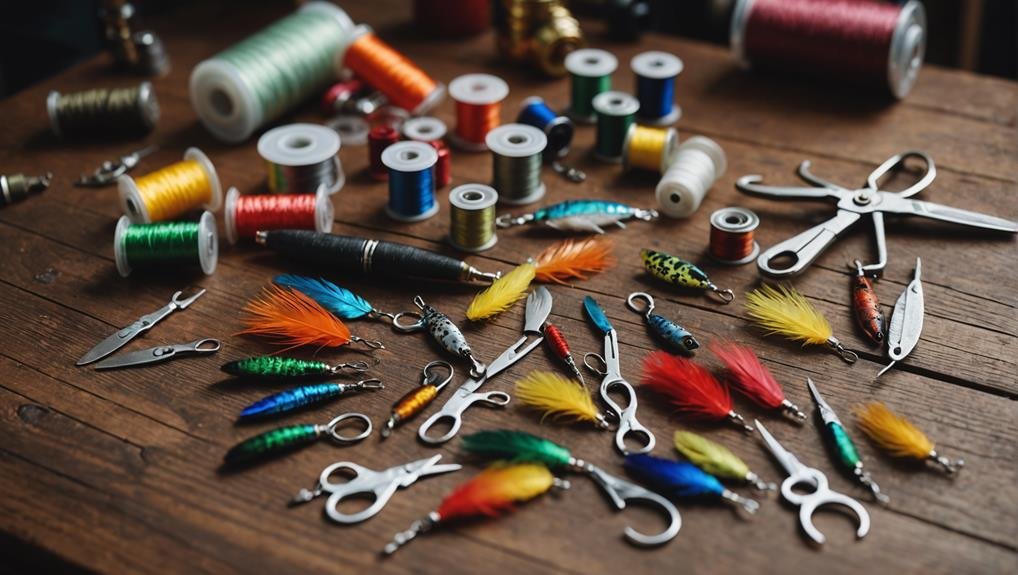 crafting homemade fishing lures