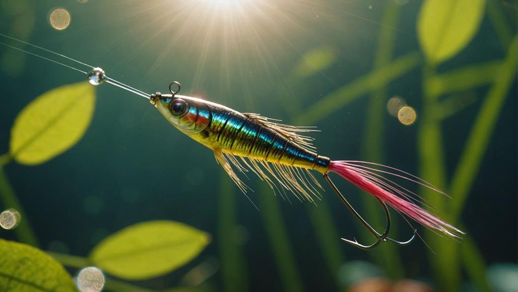 fishing lure with blades