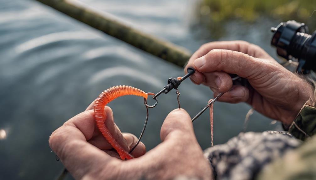 wacky rig fishing technique